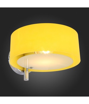 SL483.091.01 Бра Хром/Желтый E27 1*60W FORESTA-foto9