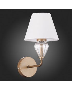 SLE107421-01 Светильник настенный Золотистый/Белый E14 1*60W DALIDA-foto6