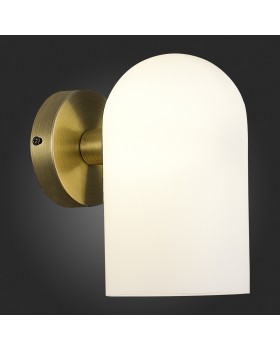 SLE1047-301-01 Бра Бронза/Молочно-белый E14 1*40W NOBILIA-foto4