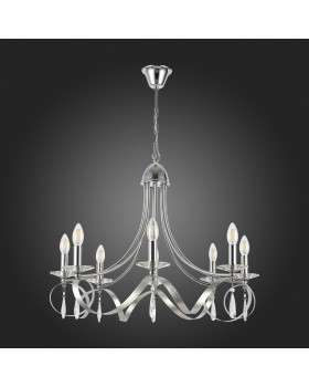 SLE120203-08 Светильник подвесной Хром E14 8*40W FILATTA-foto8