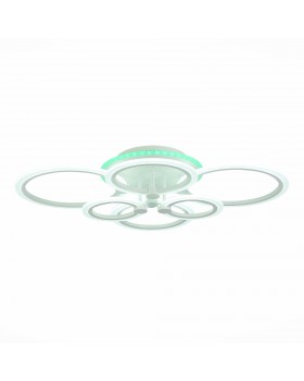 SLE500552-06RGB Светильник потолочный Белый/Белый LED 1*132W RGB 8W 3000-6000K CERINA-foto3