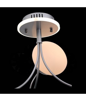 SL717.552.06 Люстра потолочная Серебристый/Белый E27, LED 6*40/3(подсветка)W ACINI-foto7