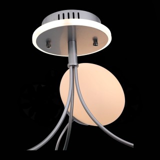 SL717.552.06 Люстра потолочная Серебристый/Белый E27, LED 6*40/3(подсветка)W ACINI-foto7