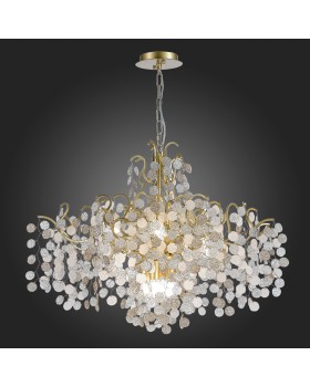 SL1650.303.12 Люстра подвесная ST-Luce Латунь/Прозрачный, Золотой E14 12*60W RAVELLO-foto5