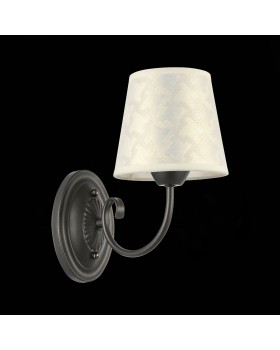 SLE120301-01 Светильник настенный Темно-серый/Бежевый E14 1*40W RIMENTO-foto4