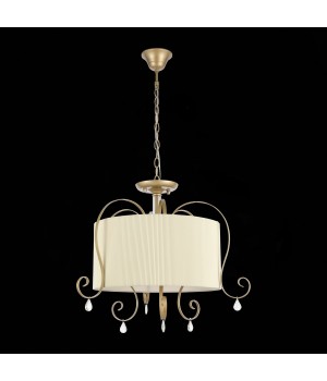 SL177.213.03 Люстра подвесная, потолочная Золотистый/Белый E14 3*40W AZZURRO-foto5