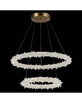 SL6105.203.02 Люстра подвесная ST-Luce Золотистый/Прозрачный LED 1*80W 3000 - 6500K Lucchero-foto9