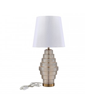 SL1001.204.01 Прикроватная лампа ST-Luce Латунь,Коньячный/Кремовый E27 1*40W REXITE-foto2