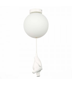 SLE115422-01 Светильник потолочный Белый/Белый E27 1*60W MODENA-foto2