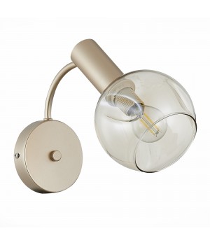 SLE104201-01 Светильник настенный Шампань/Коньячный E14 1*40W BALCHINO-foto2