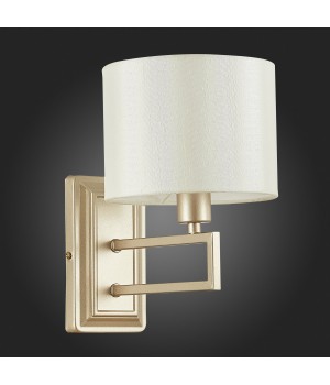 SLE105801-01 Светильник настенный Матовое золото/Белый E14 1*40W DANAE-foto6