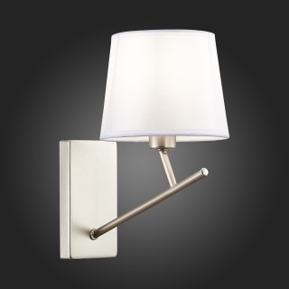 SLE300101-01 Бра Никель/Белый E14 1*40W DENICE-foto5