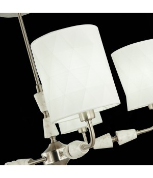 SLE107802-05 Люстра потолочная Никель/Белый E14 5*40W MILI-foto6