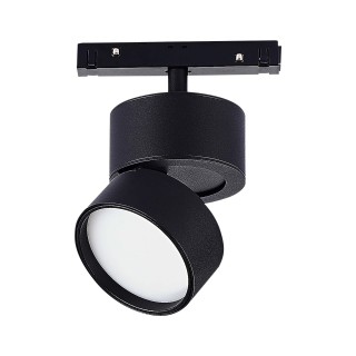 ST809.446.09 Магнитный трековый светильник Черный LED 1*9W 4000K 600Lm Ra>90 120° IP20 D85xH126 48VV SKYLINE 48-foto3
