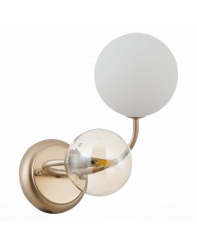 SLE220921-02 Бра Золотистый/Белый, Янтарный G9 2*5W FORMAE-foto2