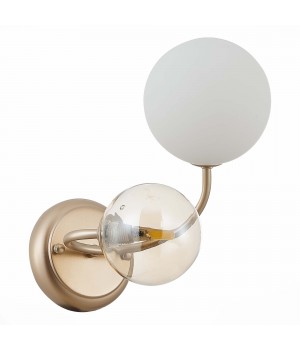 SLE220921-02 Бра Золотистый/Белый, Янтарный G9 2*5W FORMAE-foto2