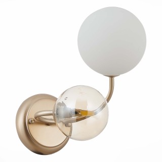 SLE220921-02 Бра Золотистый/Белый, Янтарный G9 2*5W FORMAE-foto2