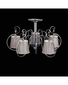 SL177.102.05 Люстра потолочная Хром/Серебристый E14 5*40W AZZURRO-foto7