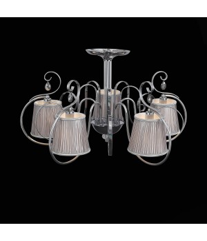 SL177.102.05 Люстра потолочная Хром/Серебристый E14 5*40W AZZURRO-foto7