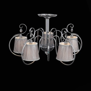 SL177.102.05 Люстра потолочная Хром/Серебристый E14 5*40W AZZURRO-foto7