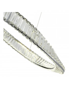 SL6204.111.01 Светильник подвесной ST-Luce Хром/Прозрачный LED 1*45W 4000K RITORTO-foto3