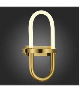 SL1579.301.01 Светильник настенный ST-Luce Золотистый/Белый LED 1*10W 3000K MOFISTO-foto4