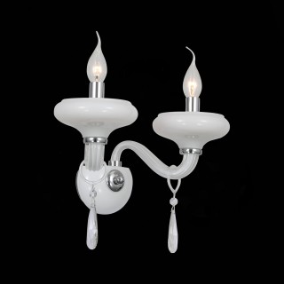 SL756.501.02 Бра ST-Luce Хром, Белый/Белый, Прозрачный E14 2*40W BAMBOLINA-foto5