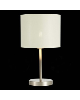 SLE300554-01 Прикроватная лампа Никель/Золотистый, Светло-бежевый E27 1*40W BRESCIA-foto3