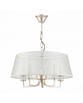 SLE107513-05 Люстра подвесная Золотистый/Шампань E14 5*40W MANILA-foto2