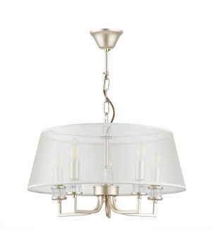 SLE107513-05 Люстра подвесная Золотистый/Шампань E14 5*40W MANILA-foto2