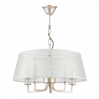 SLE107513-05 Люстра подвесная Золотистый/Шампань E14 5*40W MANILA-foto2