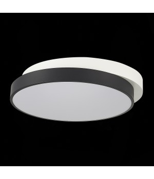 SLE200702-01 Светильник потолочный Черный, Белый/Белый LED 1*45W 3000K/4000K/6000K QVO-foto6