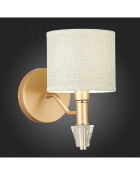 SLE107001-01 Бра Золотистый/Бежевый E14 1*40W VILEDE-foto5