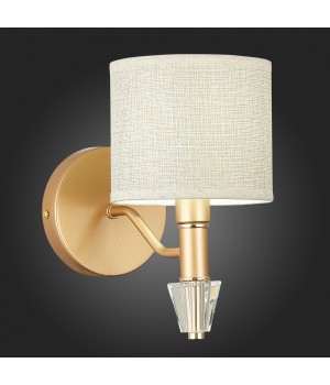 SLE107001-01 Бра Золотистый/Бежевый E14 1*40W VILEDE-foto5