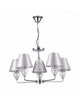 SLE107413-05 Люстра подвесная Хром/Серебристый E14 5*60W DALIDA-foto2