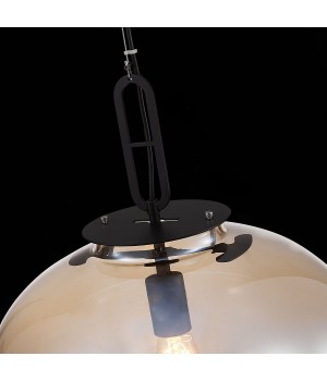 SL1050.423.01 Светильник подвесной ST-Luce Черный/Коньячный E27 1*40W BURASCA-foto7