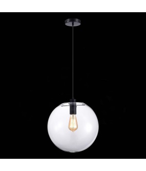 SL1056.433.01 Подвес ST-Luce Черный/Прозрачный E27 1*60W NOOR-foto2