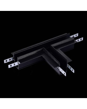 ST007.499.12 Коннектор T-образный для встраиваемого магнитного шинопровода под ГКЛ 12мм ST-Luce Черный SKYLINE 48-foto2