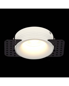 ST218.558.01 Св-к встр. Белый GU10 1*50W IP20 D85xH30 165-265V Без ламп Встраиваемые светильники-foto3