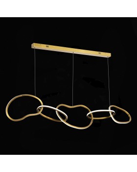 SL6505.203.50 Светильник подвесной ST-Luce Золотистый/Золотистый LED 1*50W 4000K ABRA-foto4