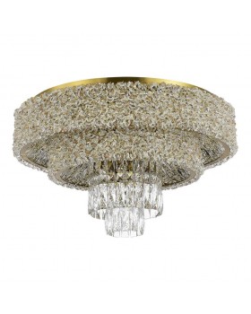 SL1637.302.16 Светильник потолочный ST-Luce Латунь/Прозрачный, Янтарный E14 16*60W SELINE-foto2