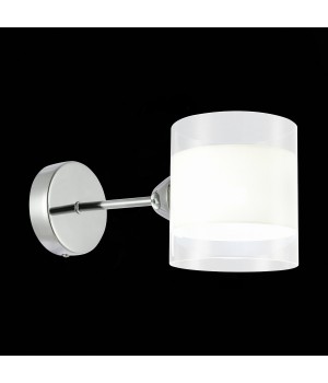 SLE102801-01 Бра Хром/Прозрачный, Белый E14 1*40W MIENTO-foto3