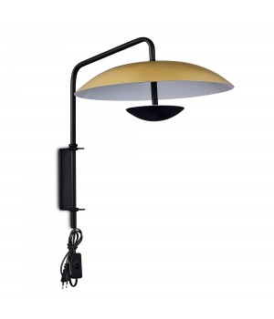 SL6502.201.01 Бра ST-Luce Золотистый,Черный/Золотистый LED 1*8W 3000K ARMONICO-foto2