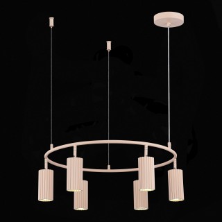 SL1213.603.06 Светильник подвесной ST-Luce Розовый/Розовый GU10 6*5W 4000K KENDO-foto5