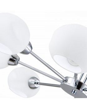 SLE104302-08 Люстра потолочная Хром/Белый E14 8*40W LANTA-foto10