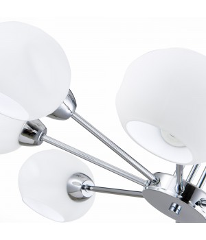 SLE104302-08 Люстра потолочная Хром/Белый E14 8*40W LANTA-foto10