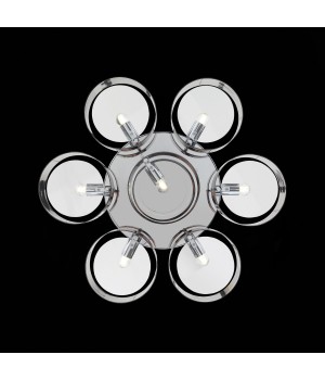 SL483.702.07 Светильник потолочный Хром/Дымчатый E27 7*40W FORESTA-foto8