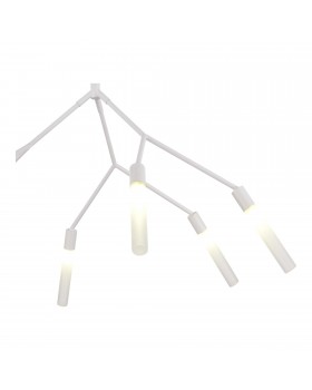 SLE1129-503-06 Светильник подвесной Белый/Белый G9 6*5W KAITO-foto3