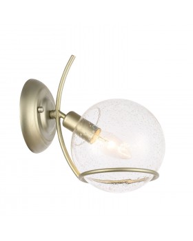 SL1136.201.01 Бра Шампань/Прозрачный,С пузырьками воздуха E14 1*40W RESCHEZA-foto2