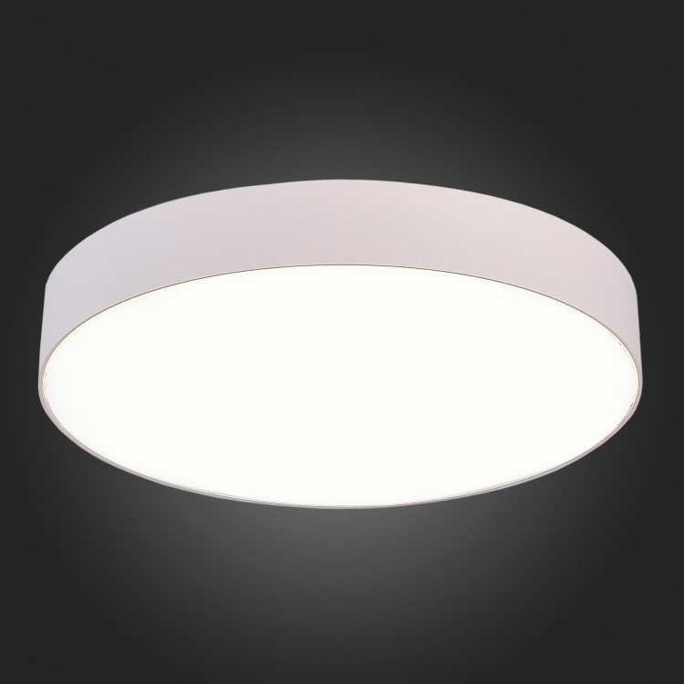 ST606.542.48 Светильник потолочный Белый LED 1*48W 4000K 4 320Lm Ra>85 120° IP20 D400xH55 185-265V Накладные светильники